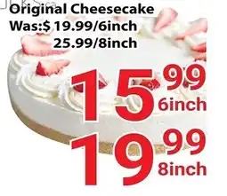 Nations Fresh Foods Original cheesecake offer