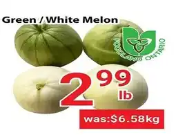 Nations Fresh Foods Green white melon offer