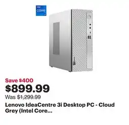 Best Buy Lenovo IdeaCentre 3i Desktop PC - Cloud Grey (Intel Core i7-14700/16GB RAM/1TB SSD/Windows 11) offer
