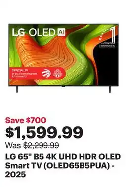 Best Buy LG 65 B5 4K UHD HDR OLED Smart TV (OLED65B5PUA) - 2025 offer
