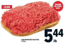 Metro Lean ground beef value pack offer