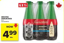 Metro Irresistible sparkling water offer