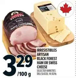 Metro Irresistibles artisan black forest ham or swiss cheese offer