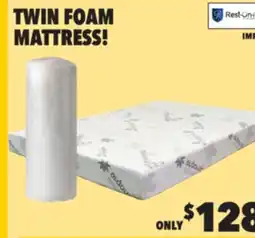 Surplus Furniture Imperial Twin 6 Foam Mattress offer
