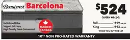 Surplus Furniture Barcelona Elite Medium Pillow Top Queen Mattress Set offer