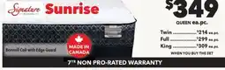 Surplus Furniture Sunrise Queen Mattress Set offer