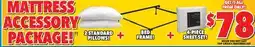 Surplus Furniture Mattress Accessory Package offer