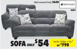 Surplus Furniture Galt Granite Sofa offer