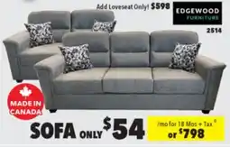 Surplus Furniture Closeout Sofa offer