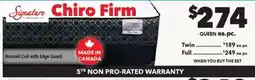 Surplus Furniture Chiro Firm Queen Mattress Set offer