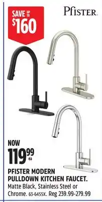 Canadian Tire PFISTER MODERN PULLDOWN KITCHEN FAUCET offer