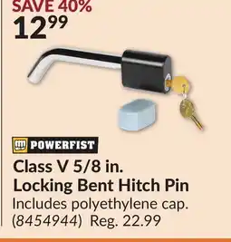 Princess Auto Class V 5/8 in. Locking Bent Hitch Pin offer
