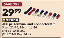 Princess Auto 400 pc Terminal and Connector Kit offer