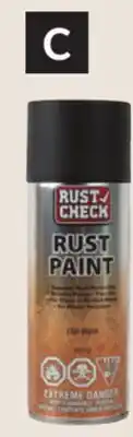 Princess Auto Flat Black Rust Spray Paint offer