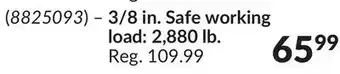 Princess Auto 100 ft Galvanized Steel Cables offer