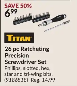 Princess Auto 26 pc Ratcheting Precision Screwdriver Set offer