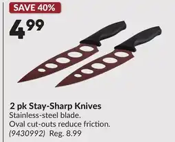 Princess Auto 2 pk Stay-Sharp Knives offer