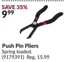 Princess Auto Push Pin Pliers offer