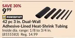 Princess Auto 42 pc 3 in. Dual-Wall Adhesive-Lined Heat-Shrink Tubing offer