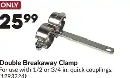 Princess Auto Double Breakaway Clamp offer