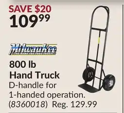Princess Auto 800 lb Hand Truck offer