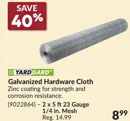 Princess Auto Galvanized Hardware Cloth offer