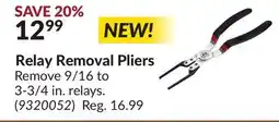 Princess Auto Relay Removal Pliers offer