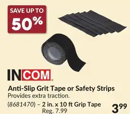 Princess Auto Anti-Slip Grit Tape or Safety Strips offer