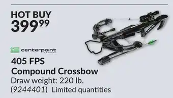 Princess Auto Compound Crossbow offer