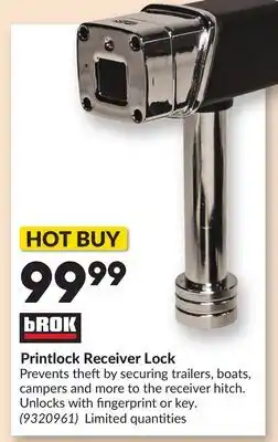 Princess Auto Printlock Receiver Lock offer