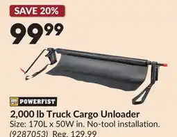 Princess Auto 2,000 lb Truck Cargo Unloader offer