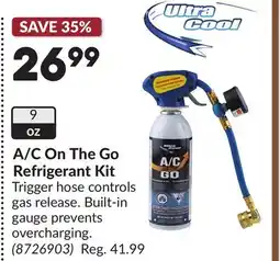 Princess Auto A/C On The Go Refrigerant Kit offer