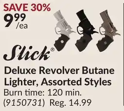 Princess Auto Deluxe Revolver Butane Lighter, Assorted Styles offer