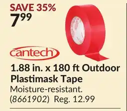 Princess Auto 1.88 in. x 180 ft Outdoor Plastimask Tape offer