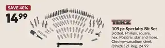 Princess Auto 105 pc Specialty Bit Set offer