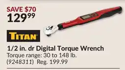 Princess Auto 1/2 in. dr Digital Torque Wrench offer