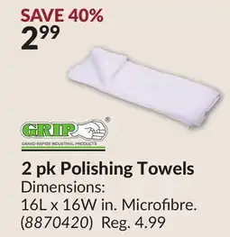 Princess Auto 2 pk Polishing Towels offer