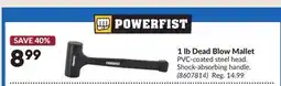 Princess Auto 1 lb Dead Blow Mallet offer