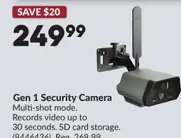 Princess Auto Gen 1 Security Camera offer