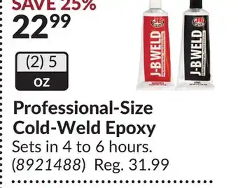 Princess Auto Professional-Size Cold-Weld Epoxy offer