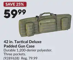 Princess Auto 42 in. Tactical Deluxe Padded Gun Case offer