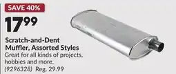 Princess Auto Scratch-and-Dent Muffler, Assorted Styles offer