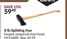 Princess Auto 8 lb Splitting Axe offer