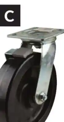 Princess Auto 8 in. Phenolic Casters - Swivel with brake offer
