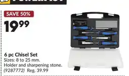 Princess Auto 6 pc Chisel Set offer