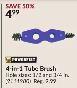 Princess Auto 4-in-1 Tube Brush offer