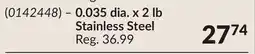 Princess Auto Welding Wire 0.035 dia. x 2 lb offer