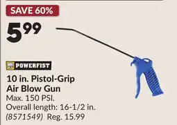 Princess Auto 10 in. Pistol-Grip Air Blow Gun offer