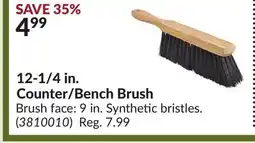 Princess Auto 12-1/4 in. Counter/Bench Brush offer