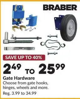 Princess Auto Gate Hardware offer